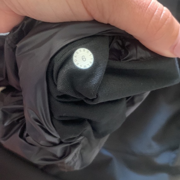 Lululemon All Roads Half 1/2 Zip Black Pullover Jacket Windbreaker Like New Sz 6 - Picture 13 of 13